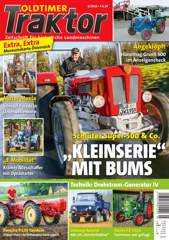 OLDTIMER TRAKTOR 6/2016 – gedruckte Ausgabe