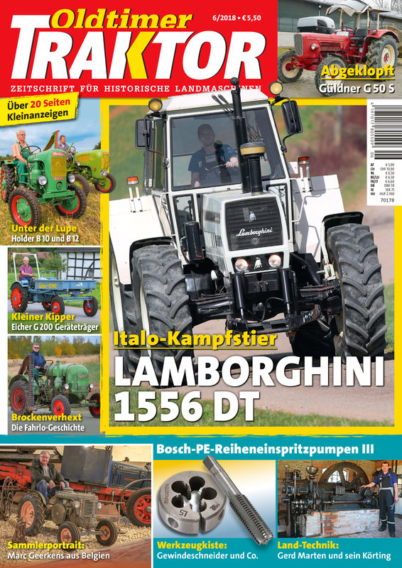 OLDTIMER TRAKTOR 6/2018 – gedruckte Ausgabe