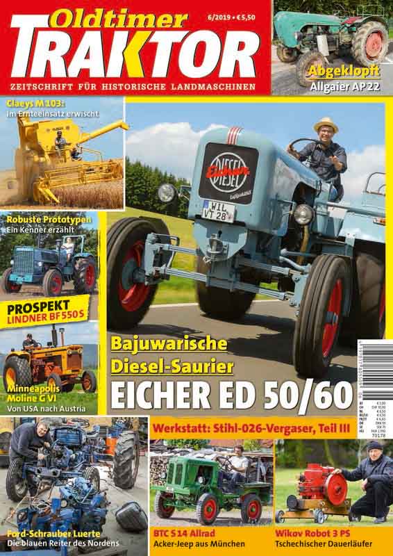 OLDTIMER TRAKTOR 6/2019 – gedruckte Ausgabe
