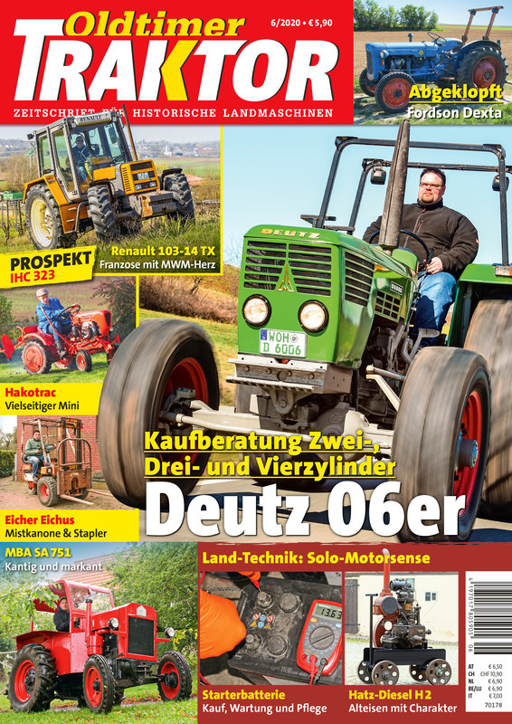 OLDTIMER TRAKTOR 6/2020 – gedruckte Ausgabe