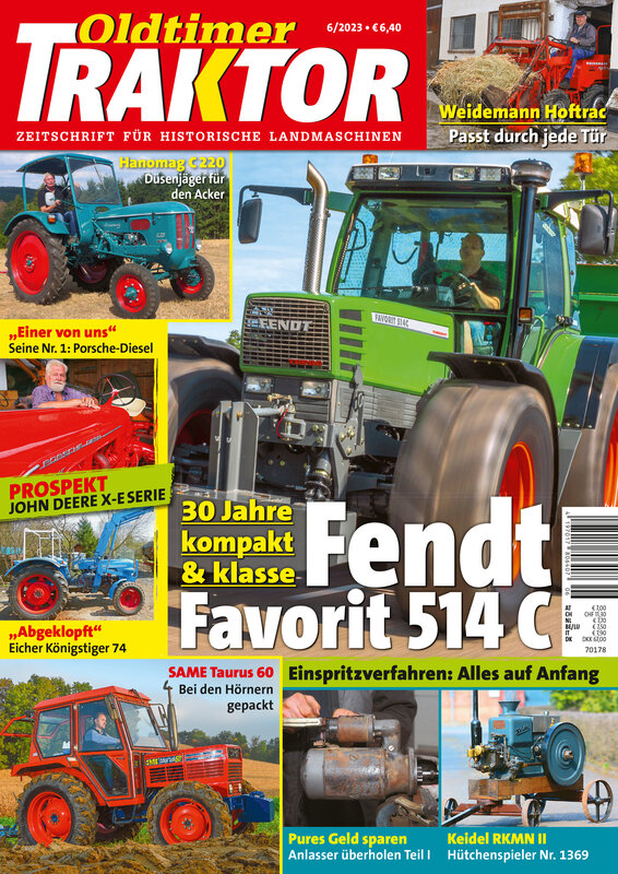 OLDTIMER TRAKTOR 6/2023 – gedruckte Ausgabe