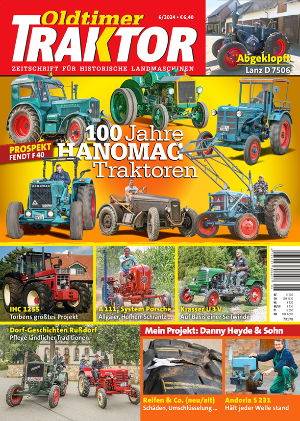 OLDTIMER TRAKTOR 6/2024 – gedruckte Ausgabe