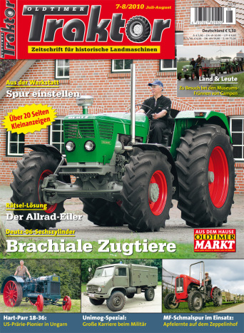 OLDTIMER TRAKTOR 7-8/2010 – gedruckte Ausgabe