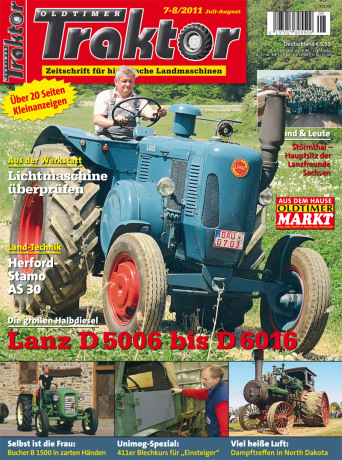 OLDTIMER TRAKTOR 7-8/2011 – gedruckte Ausgabe