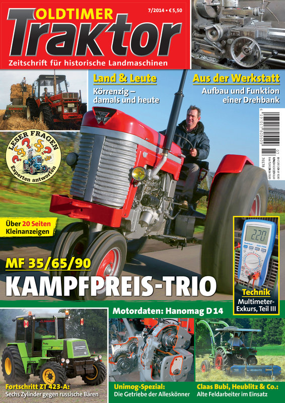 OLDTIMER TRAKTOR 7/2014 – gedruckte Ausgabe