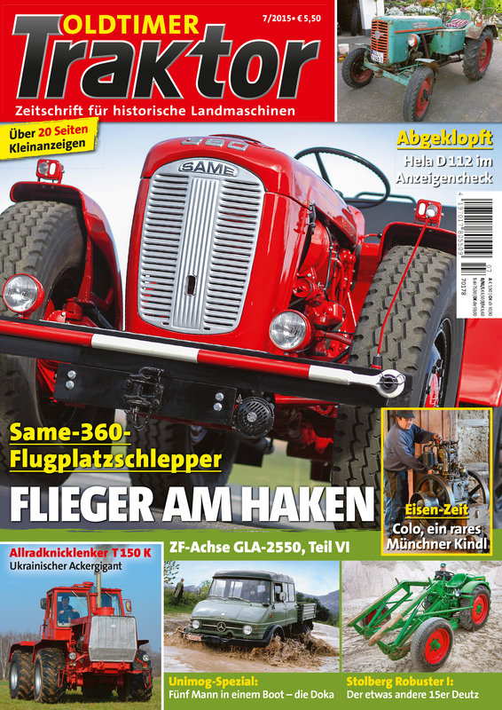 OLDTIMER TRAKTOR 7/2015 – gedruckte Ausgabe