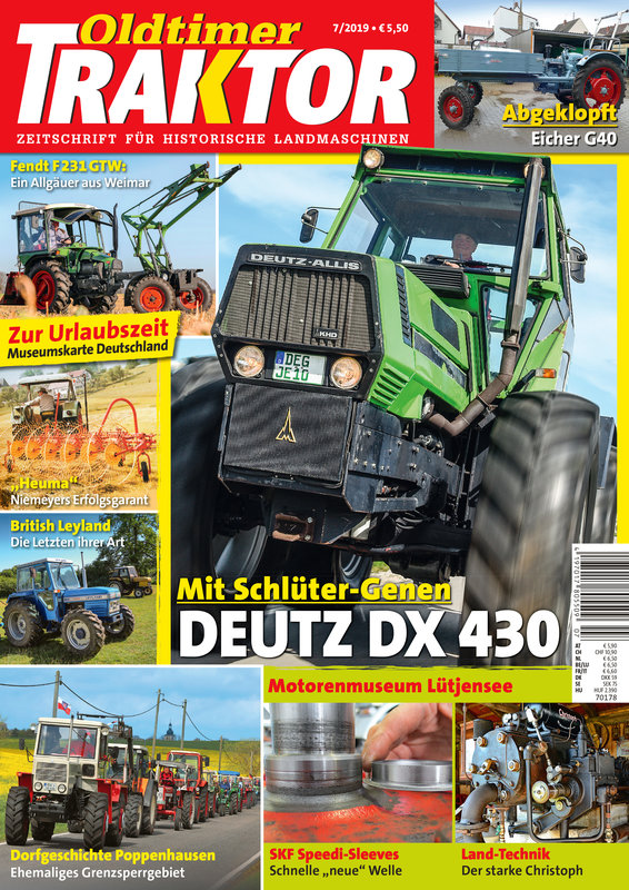 OLDTIMER TRAKTOR 7/2019 – gedruckte Ausgabe