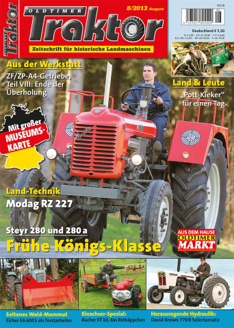 OLDTIMER TRAKTOR 8/2013 – gedruckte Ausgabe