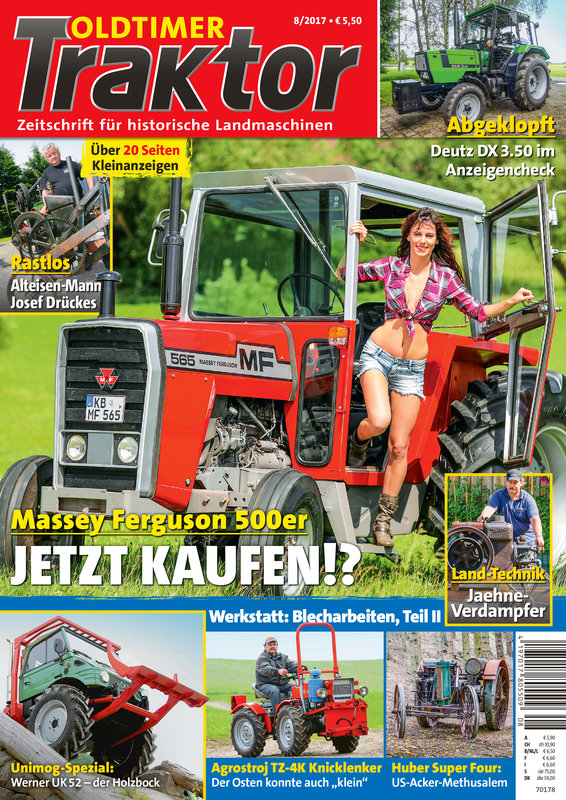 OLDTIMER TRAKTOR 8/2017 – gedruckte Ausgabe