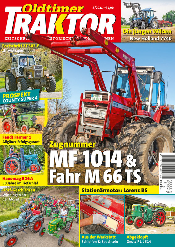 OLDTIMER TRAKTOR 8/2021 – gedruckte Ausgabe