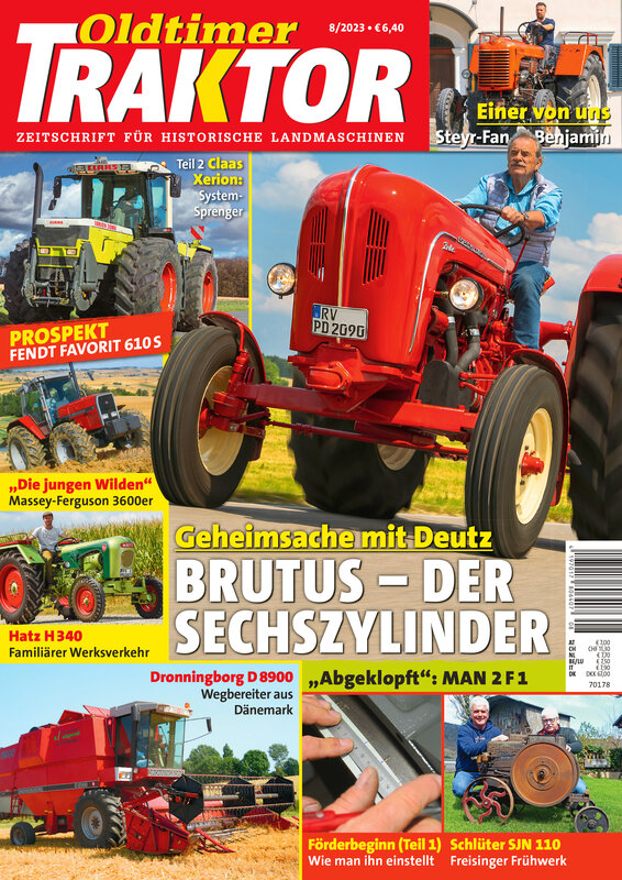 OLDTIMER TRAKTOR 8/2023 – gedruckte Ausgabe