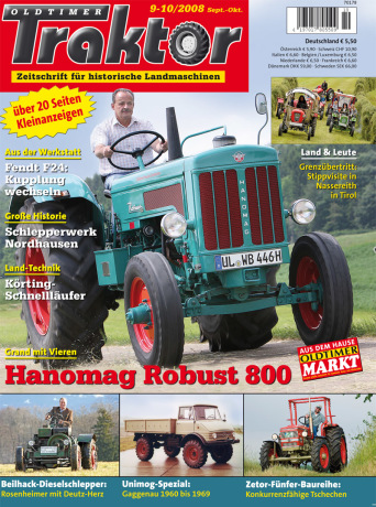 OLDTIMER TRAKTOR 9-10/2008