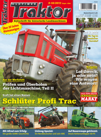 OLDTIMER TRAKTOR 9-10/2011 – gedruckte Ausgabe