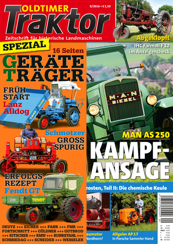 OLDTIMER TRAKTOR 9/2016