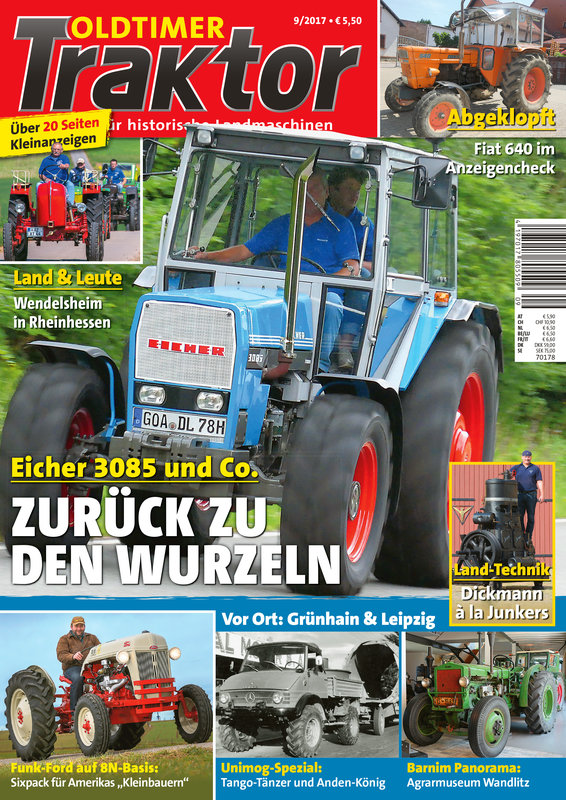 OLDTIMER TRAKTOR 9/2017 – gedruckte Ausgabe