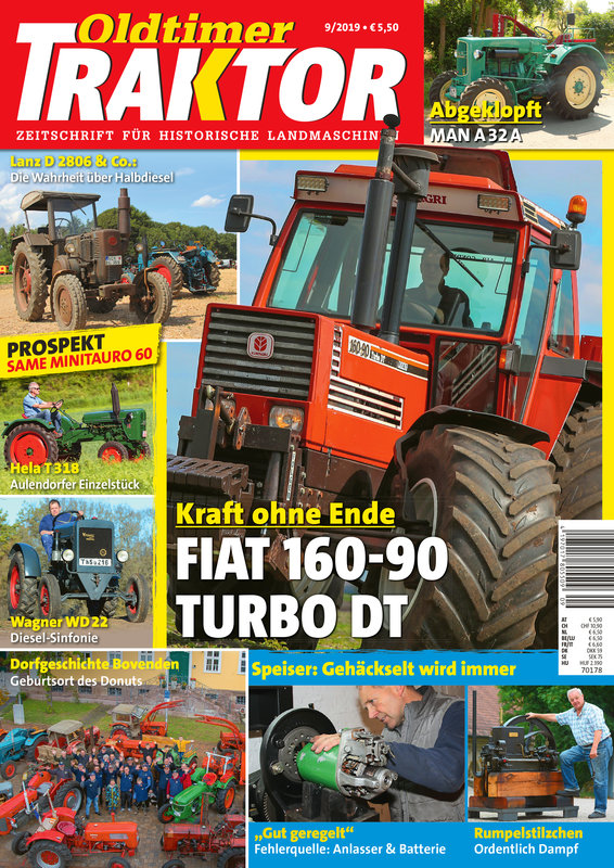 OLDTIMER TRAKTOR 9/2019 – gedruckte Ausgabe