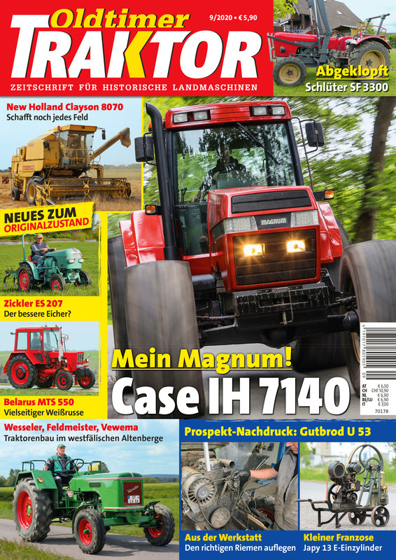 OLDTIMER TRAKTOR 9/2020 – gedruckte Ausgabe