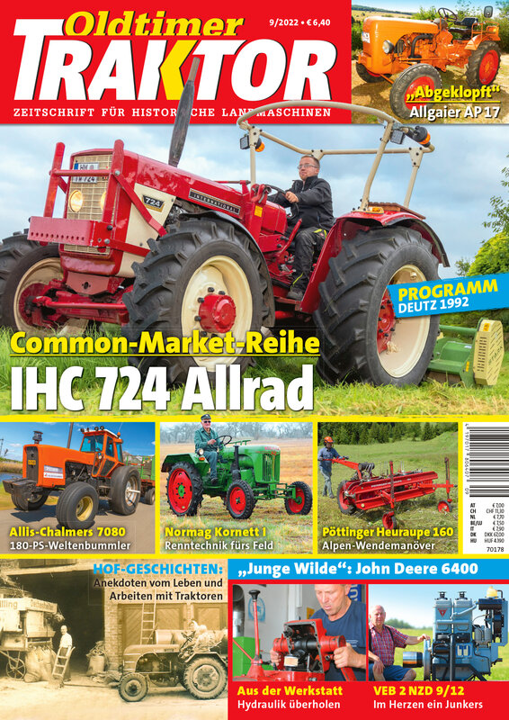 OLDTIMER TRAKTOR 9/2022 – gedruckte Ausgabe