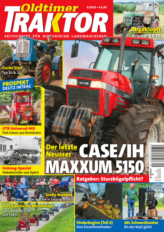 OLDTIMER TRAKTOR 9/2023 – gedruckte Ausgabe