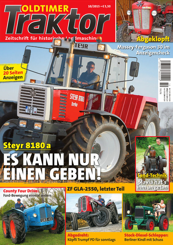 OLDTIMER TRAKTOR 10/2015