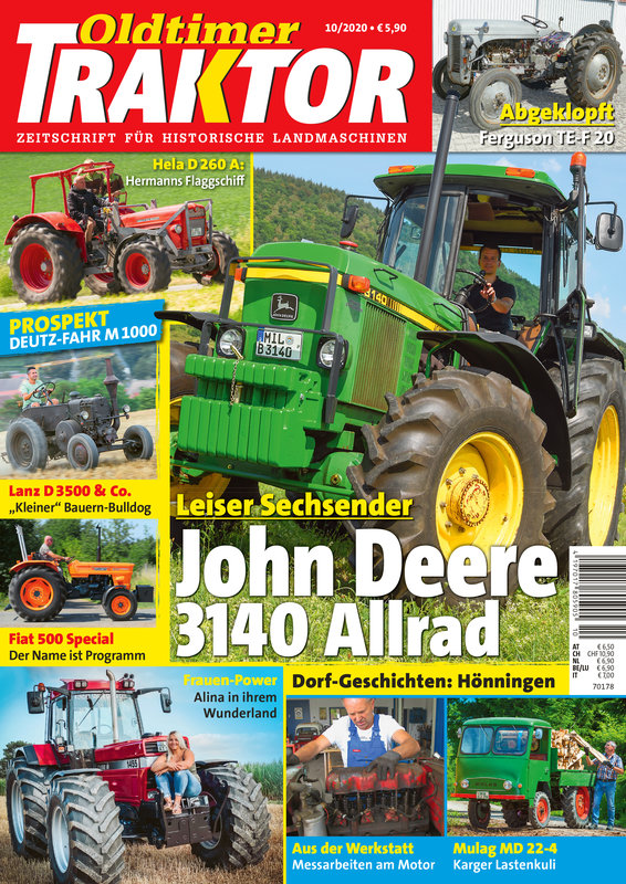 OLDTIMER TRAKTOR 10/2020 – gedruckte Ausgabe
