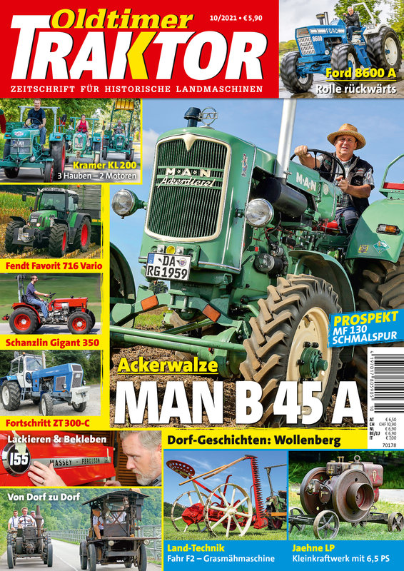 OLDTIMER TRAKTOR 10/2021 – gedruckte Ausgabe