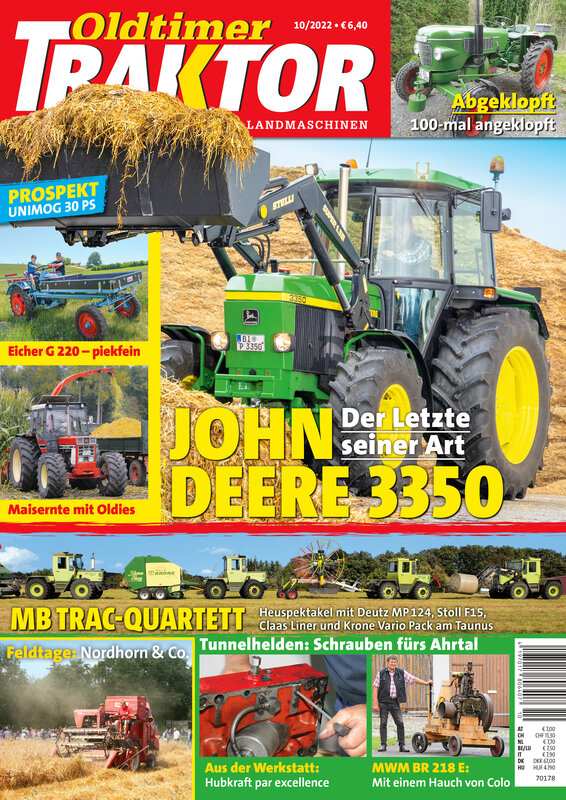 OLDTIMER TRAKTOR 10/2022 – gedruckte Ausgabe