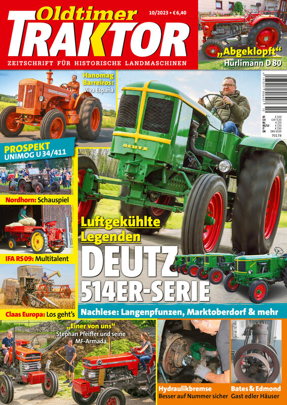 OLDTIMER TRAKTOR 10/2023 – gedruckte Ausgabe