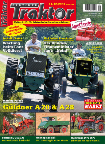 OLDTIMER TRAKTOR 11-12/2009 – gedruckte Ausgabe