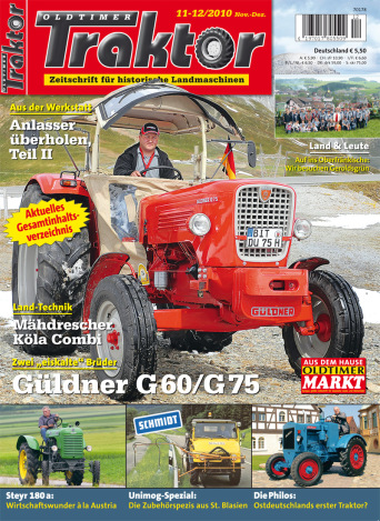 OLDTIMER TRAKTOR 11-12/2010