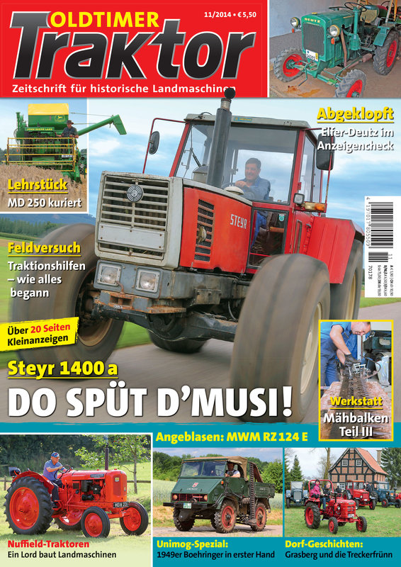 OLDTIMER TRAKTOR 11/2014 – gedruckte Ausgabe