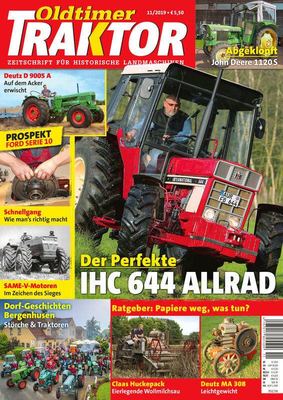 OLDTIMER TRAKTOR 11/2019 – gedruckte Ausgabe