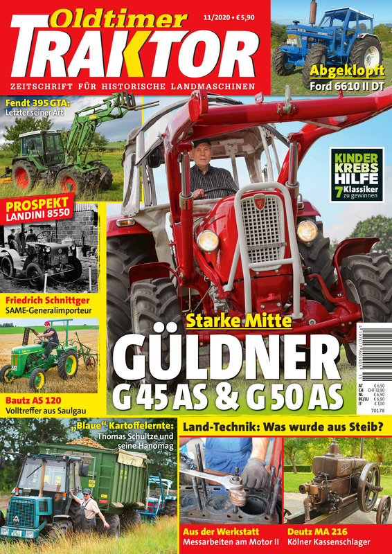 OLDTIMER TRAKTOR 11/2020 – gedruckte Ausgabe