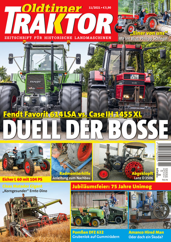 OLDTIMER TRAKTOR 11/2021 – gedruckte Ausgabe