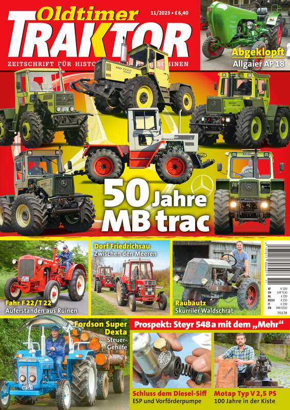 OLDTIMER TRAKTOR 11/2023 – gedruckte Ausgabe