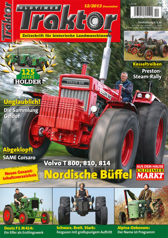 OLDTIMER TRAKTOR 12/2013