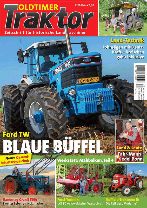OLDTIMER TRAKTOR 12/2014 – gedruckte Ausgabe