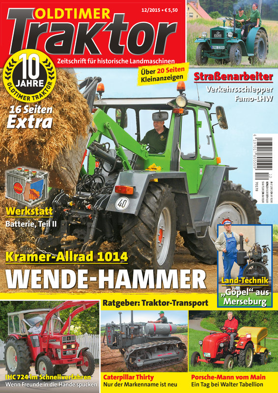 OLDTIMER TRAKTOR 12/2015 – gedruckte Ausgabe