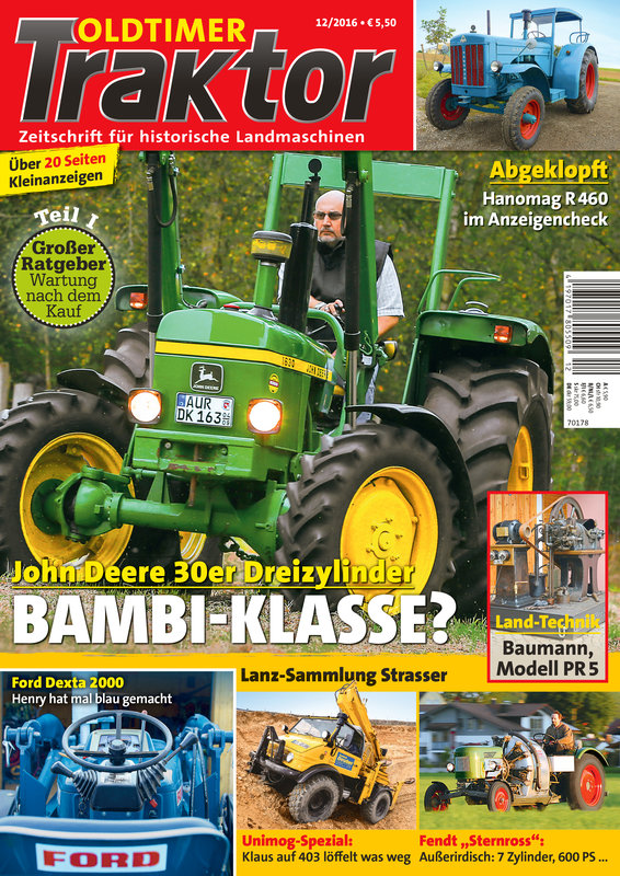 OLDTIMER TRAKTOR 12/2016