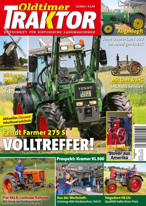 OLDTIMER TRAKTOR 12/2017 – gedruckte Ausgabe