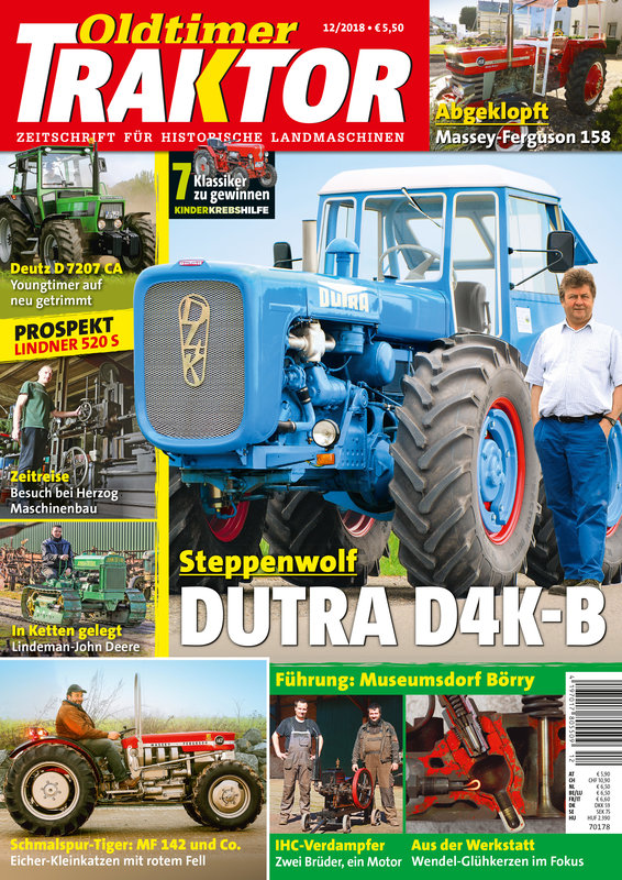 OLDTIMER TRAKTOR 12/2018 – gedruckte Ausgabe