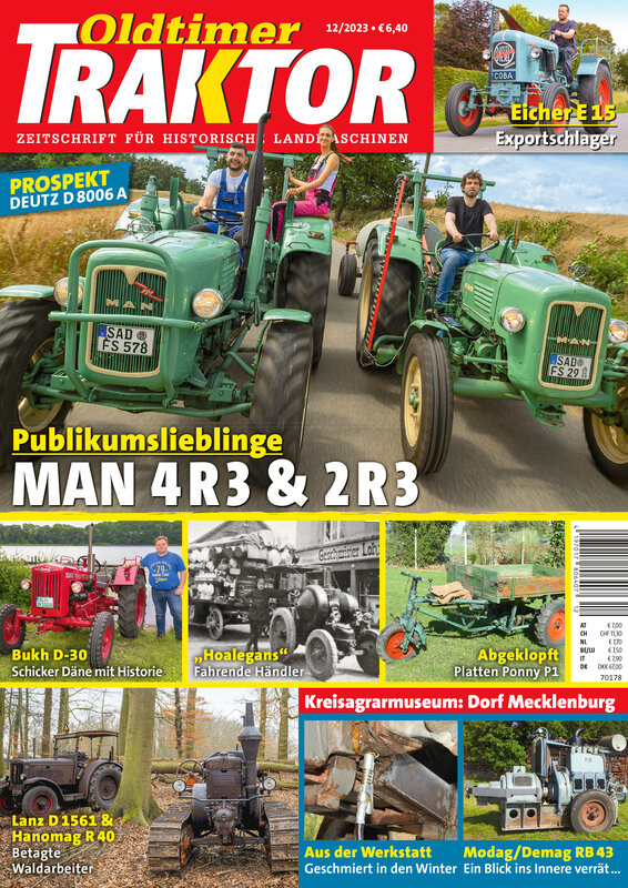 OLDTIMER TRAKTOR 12/2023 – gedruckte Ausgabe