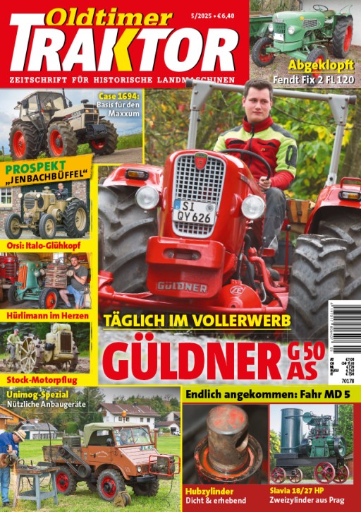 OLDTIMER TRAKTOR 5/2025 gedruckte Ausgabe