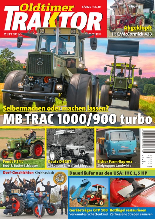 OLDTIMER TRAKTOR 6/2025 gedruckte Ausgabe