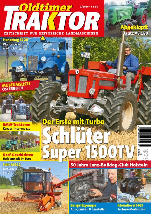 OLDTIMER TRAKTOR 7/2026