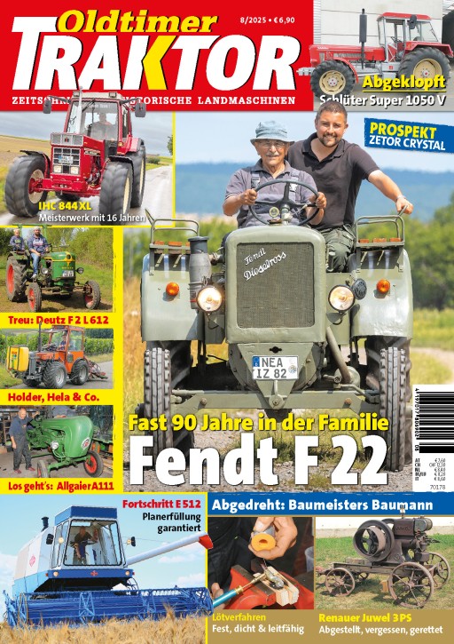 OLDTIMER TRAKTOR 8/2025