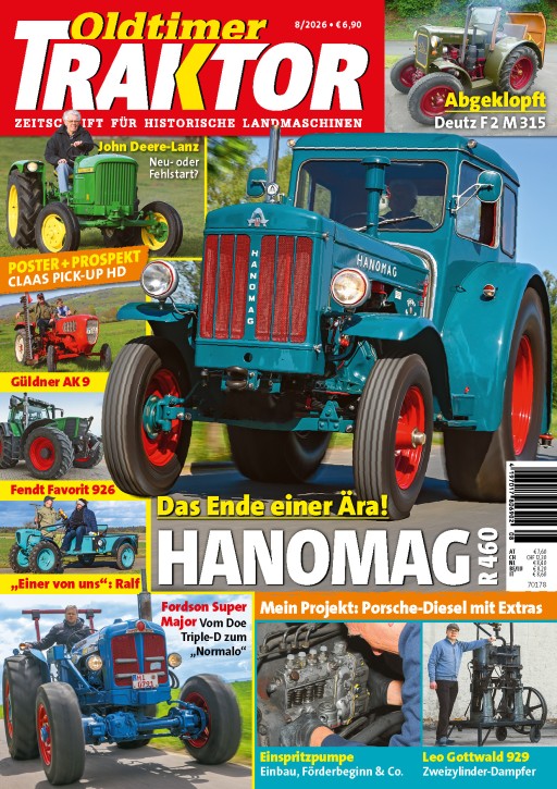 OLDTIMER TRAKTOR 8/2026