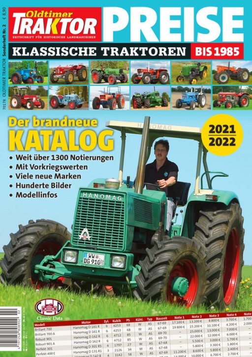 Sonderheft Nr. 2 Traktor-Preise 2021/2022 – gedruckte Ausgabe