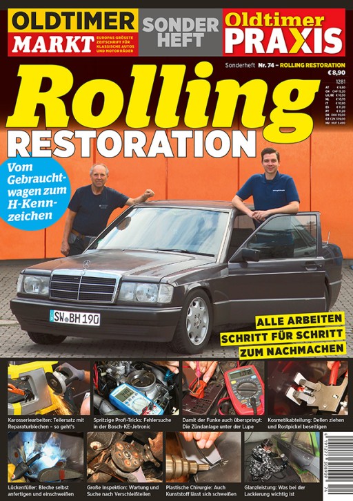 Sonderheft Nr. 74: Rolling Restoration