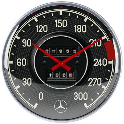 Wanduhr Mercedes Benz - Tacho